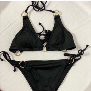 H&M | Triangle Gold ring bikini set | NWOT​​